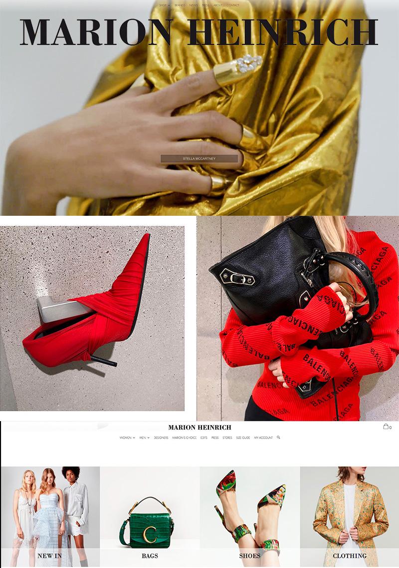 MARION HEINRICH Online Fashion Store