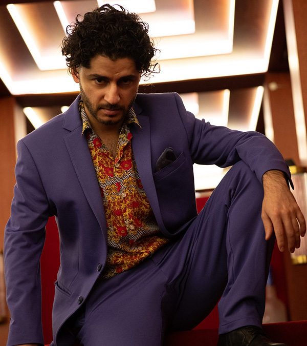 Photoshoot with actor RAUAND TALEB – Rauand playing different roles at the Roomers Hotel in Munich